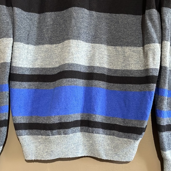 Hugo Boss Extra Fine Lambswool Stripe Sweater - Picture 10 of 12